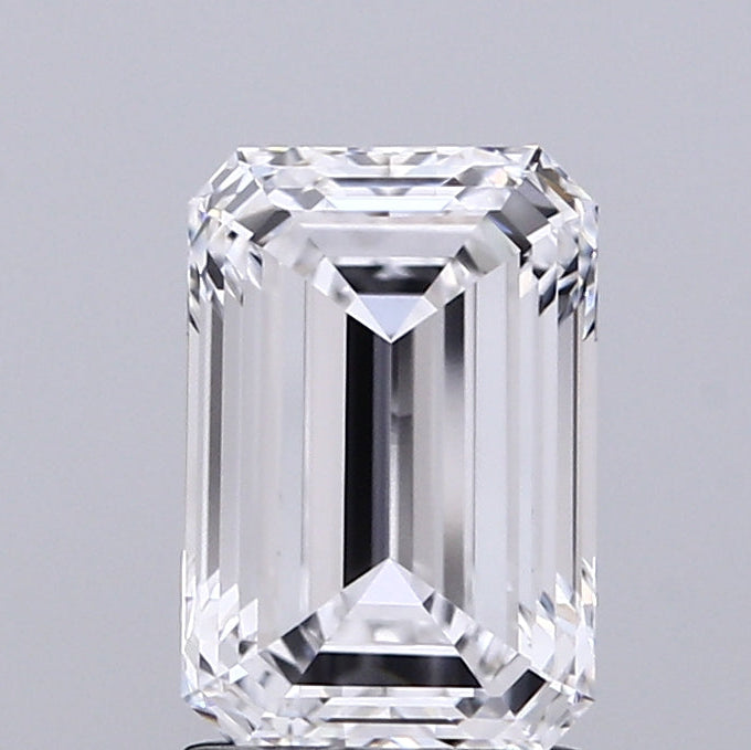 2.02 Carat Emerald Cut Lab Grown Diamond VVS1 D