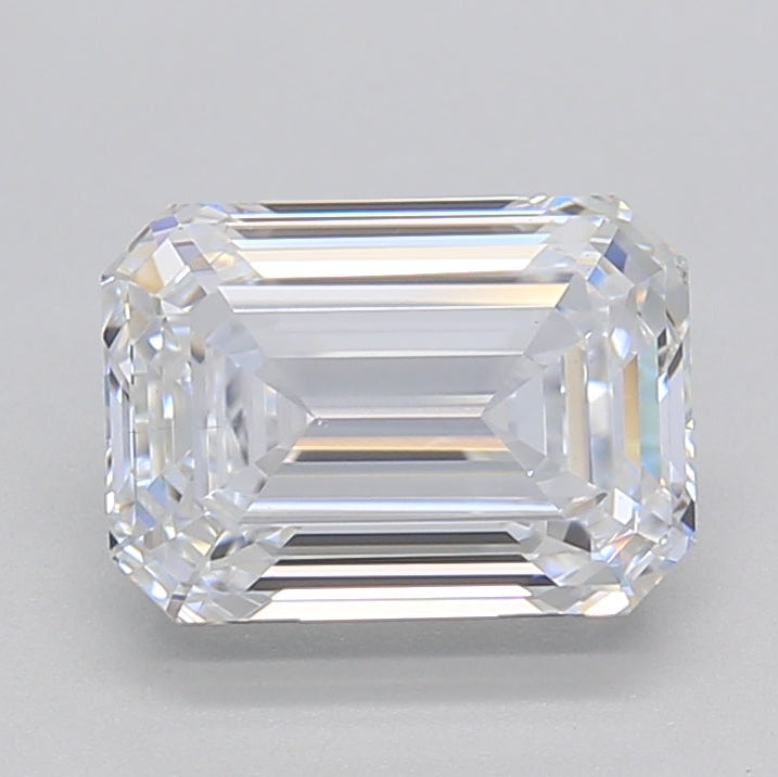 2.02 Carat Emerald Lab Grown Diamond VS1 D