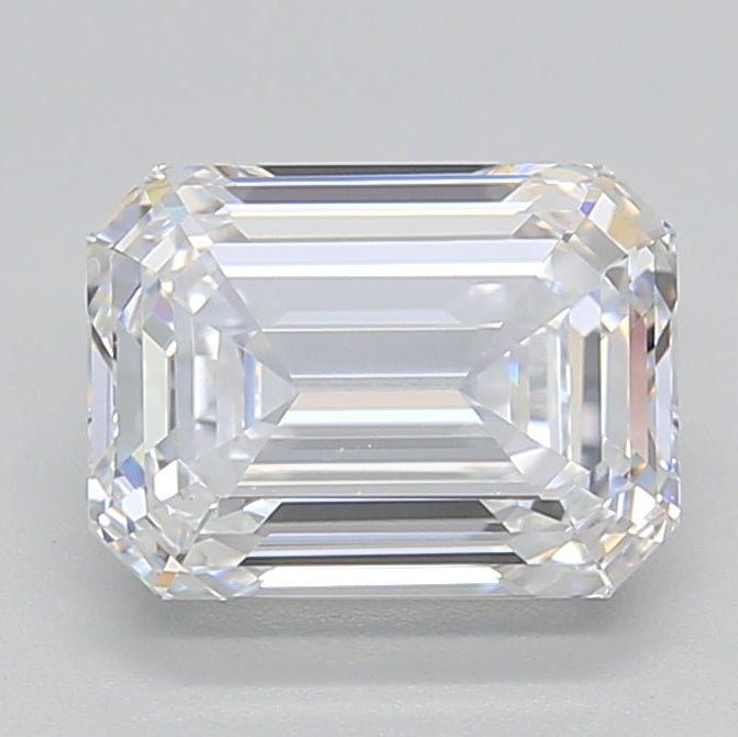 2.02 Carat Emerald Lab Grown Diamond VS1 D