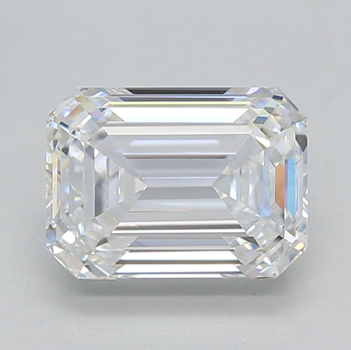 2.02 Carat Emerald Lab Grown Diamond VS2 D