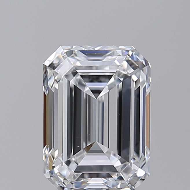 2,02 Karat Smaragd im Labor gezüchteter Diamant VVS1 E