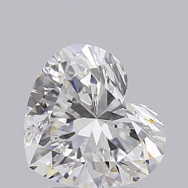 2.02 Carat Heart Cut Lab Grown Diamond VS1E