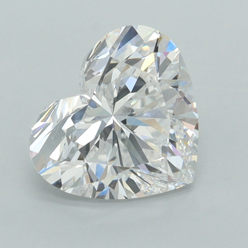 2.02 Carat Heart Cut Lab Grown Diamond VVS1E