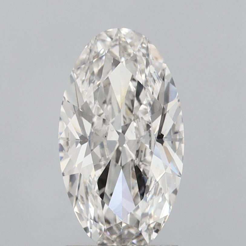 2,02 Karat Moval Lab Grown Diamond VS2 F