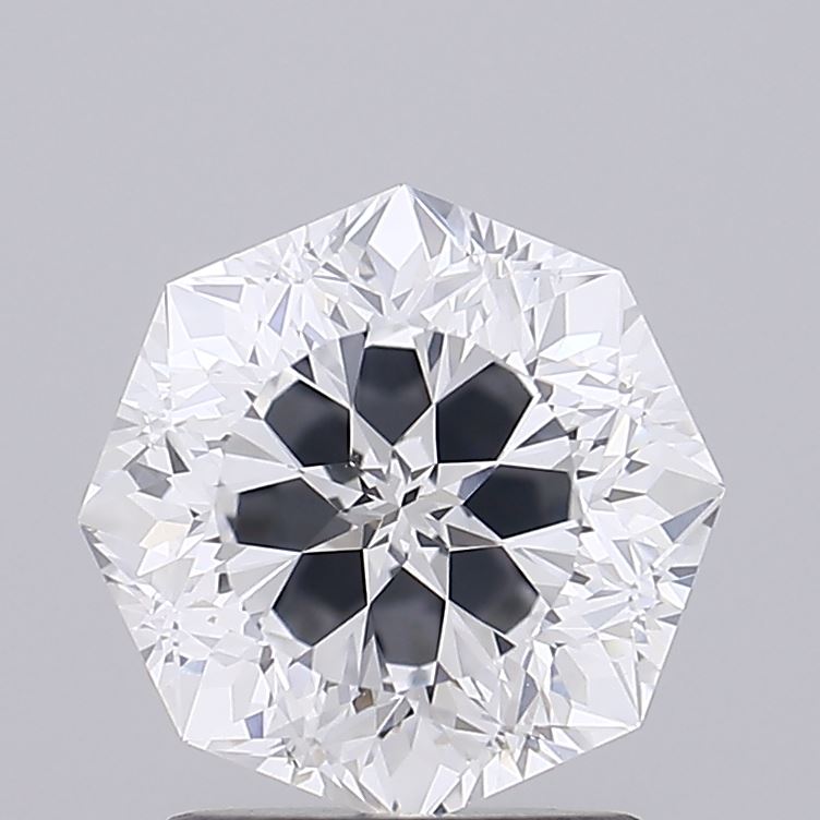 2.02 Carat Octagonal Cut Lab Grown Diamond VVS2F