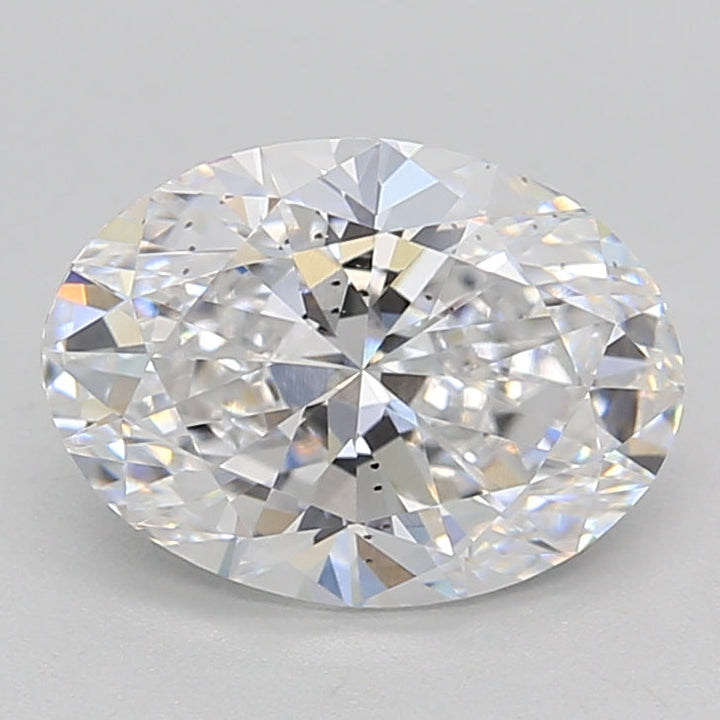 2.02 Carat Oval Cut Lab Grown Diamond SI1 D