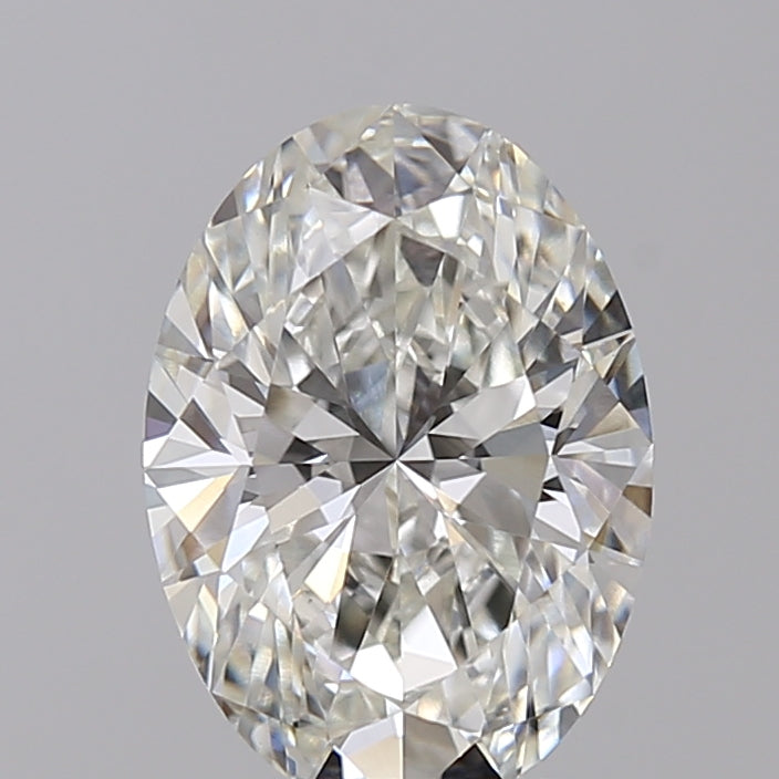 2.02 Carat Oval Cut Lab Grown Diamond VS1 H