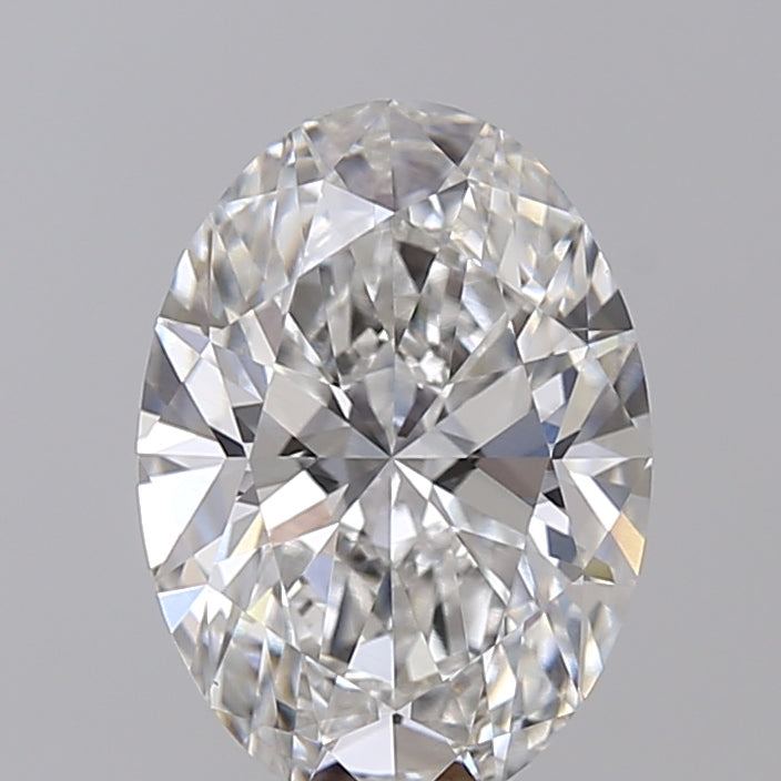 2.02 Carat Oval Cut Lab Grown Diamond VVS2 F