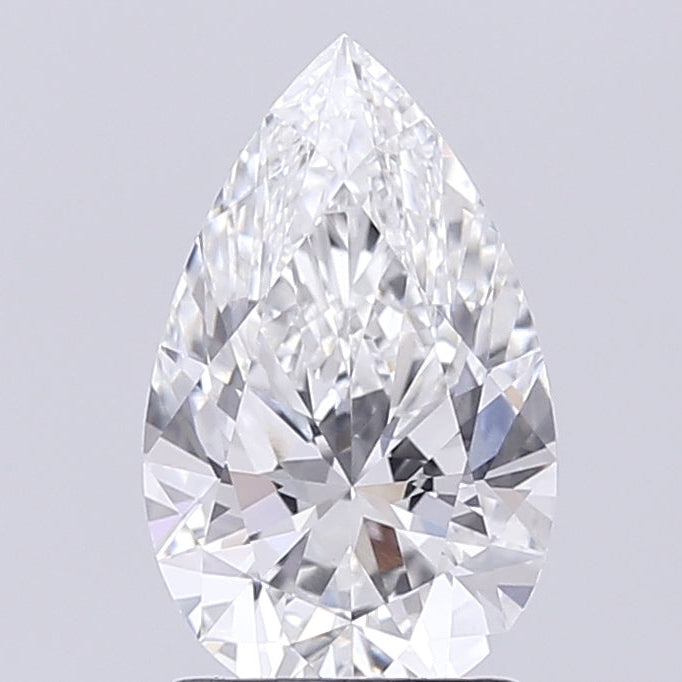 2.02 Carat Pear Cut Lab Grown Diamond VVS2E