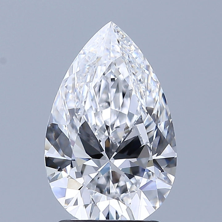2.02 Carat Pear Lab Grown Diamond VVS1 D