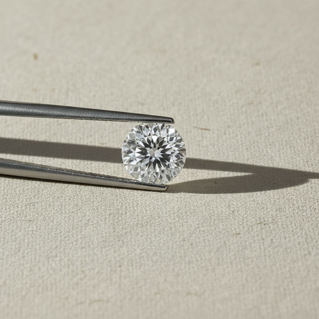Diamante cultivado em laboratório com lapidação portuguesa de 2,02 quilates, VS2/E