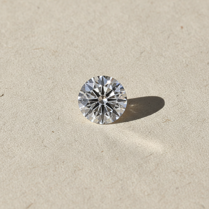 2,02 karaat ronde laboratorium-gegroeide diamant, VS1/G