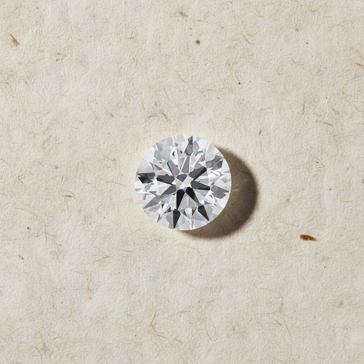 2.02 Carat Round D VVS1 Lab Grown Diamond Ideal Cut IGI Certified