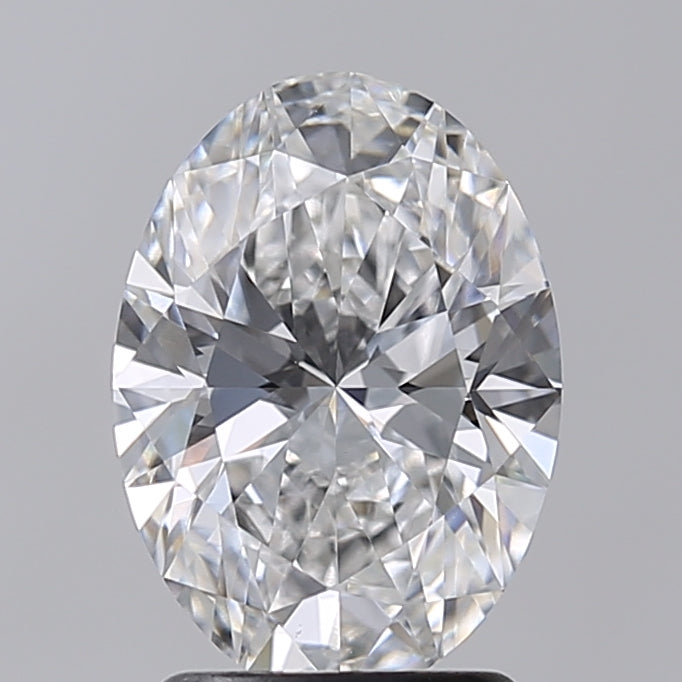 2.02 Oval Cut Lab Grown Diamond VVS2 E