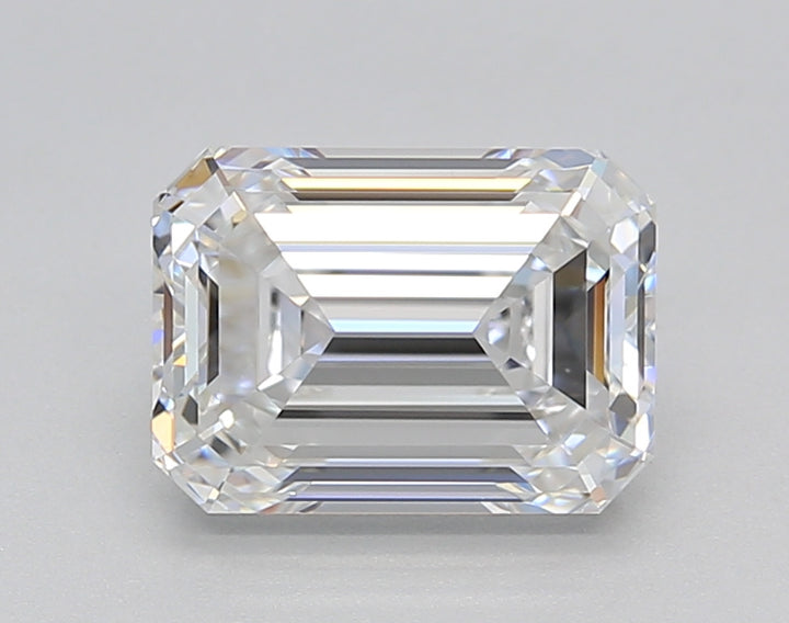 2.03 CT Emerald Cut Lab Grown Diamond - IGI Certified, E Color, VS1 Clarity