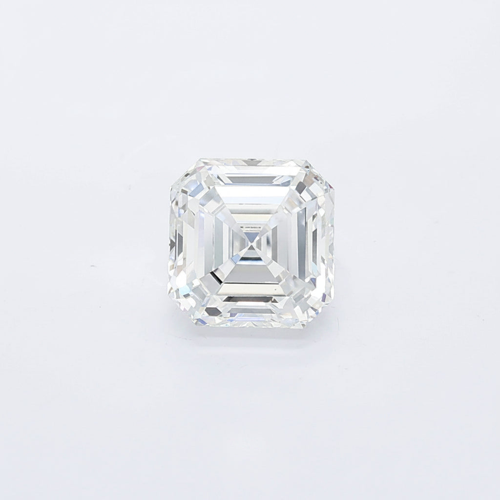 Diamant cultivé en laboratoire Asscher de 2,03 carats, VS2/D