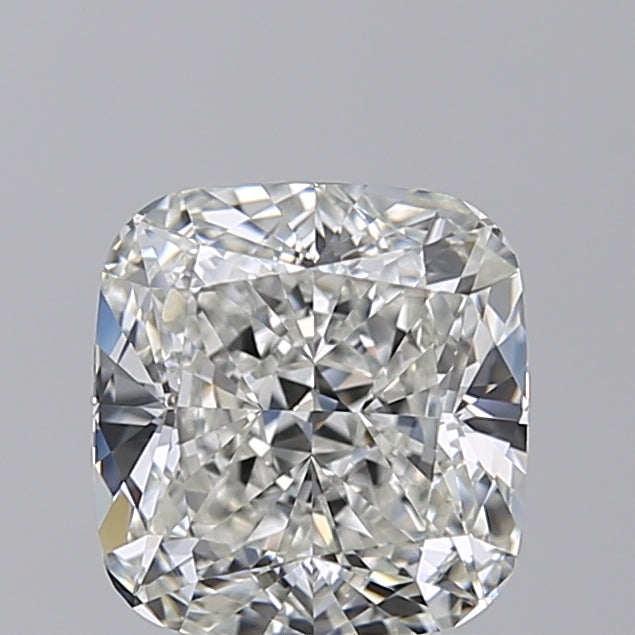 2.03 Carat Cushion Cut Lab Grown Diamond VS2 H