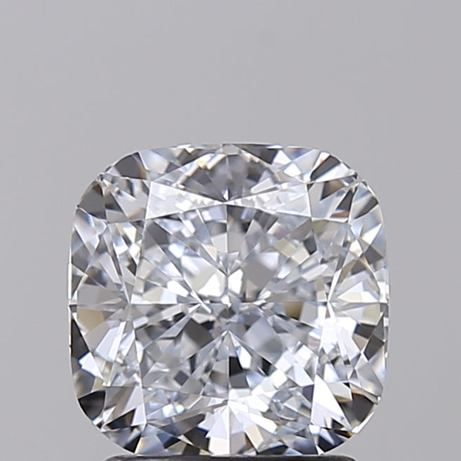 2.03 Carat Cushion Cut Lab Grown Diamond VVS1 E