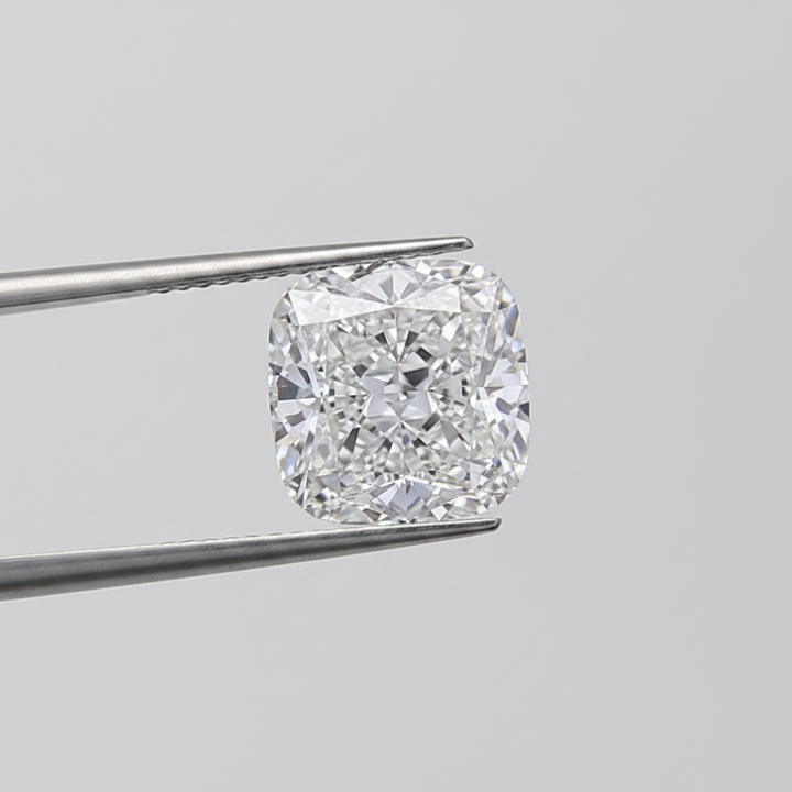 Diamant cultivé en laboratoire taille coussin de 2,03 carats, VVS2/D
