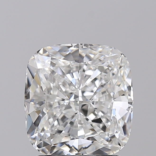 2.03 Carat Cushion Cut Lab Grown Diamond VVS2 E