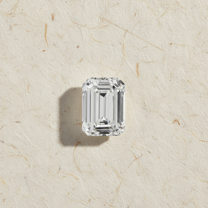 2.03 Carat Emerald Cut Lab Grown Diamond, VVS1/E