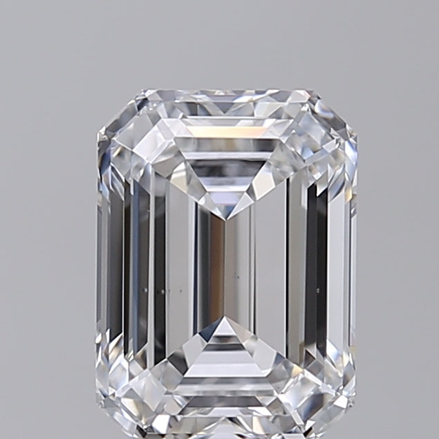 2.03 Carat Emerald Lab Grown Diamond VS1 D