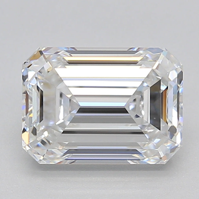 2.03 Carat Emerald Lab Grown Diamond VS1 E