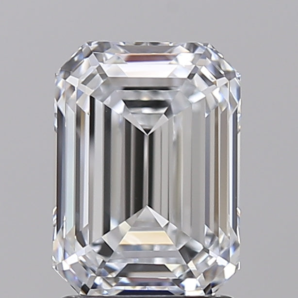 2.03 Carat Emerald Lab Grown Diamond VSS2 D