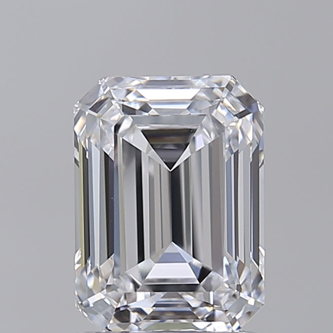 2.03 Carat Emerald Lab Grown Diamond VVS2 D