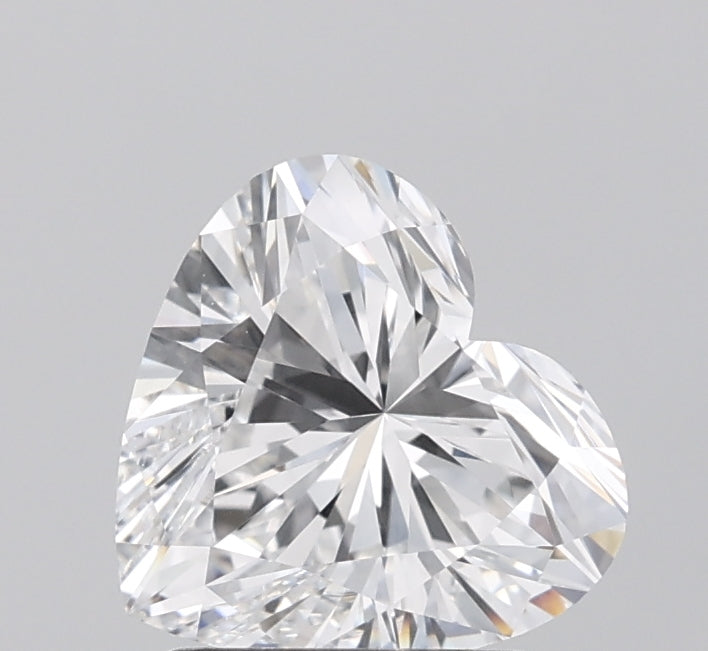 2,03 Karat herzförmiger, im Labor gezüchteter Diamant, VVS1/E