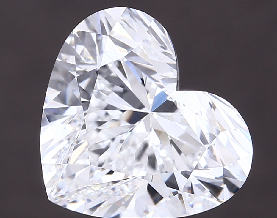 2.03 Carat Heart Cut Lab Grown Diamond VVS2E