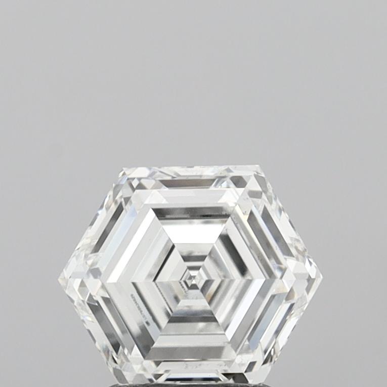 2.03 Carat Hexagonal Cut Lab Grown Diamond VS2E
