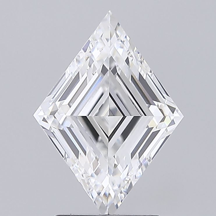 2.03 Carat Lozenge Lab Grown Diamond, VVS2/D
