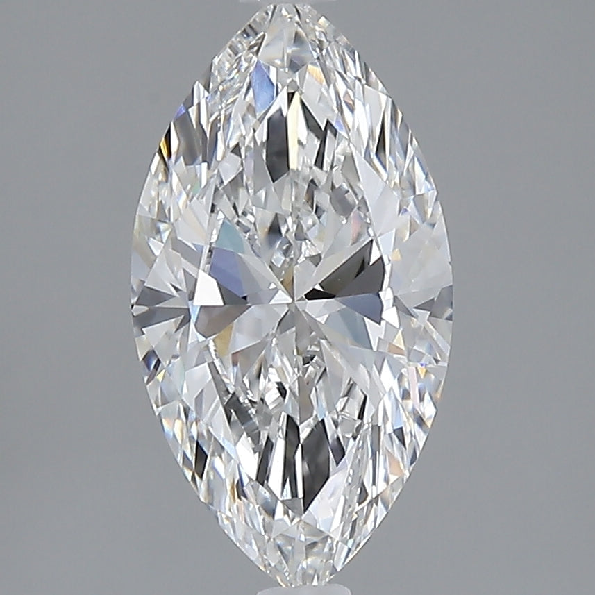 Diamante cultivado em laboratório Marquise de 2,03 quilates VVS1 E