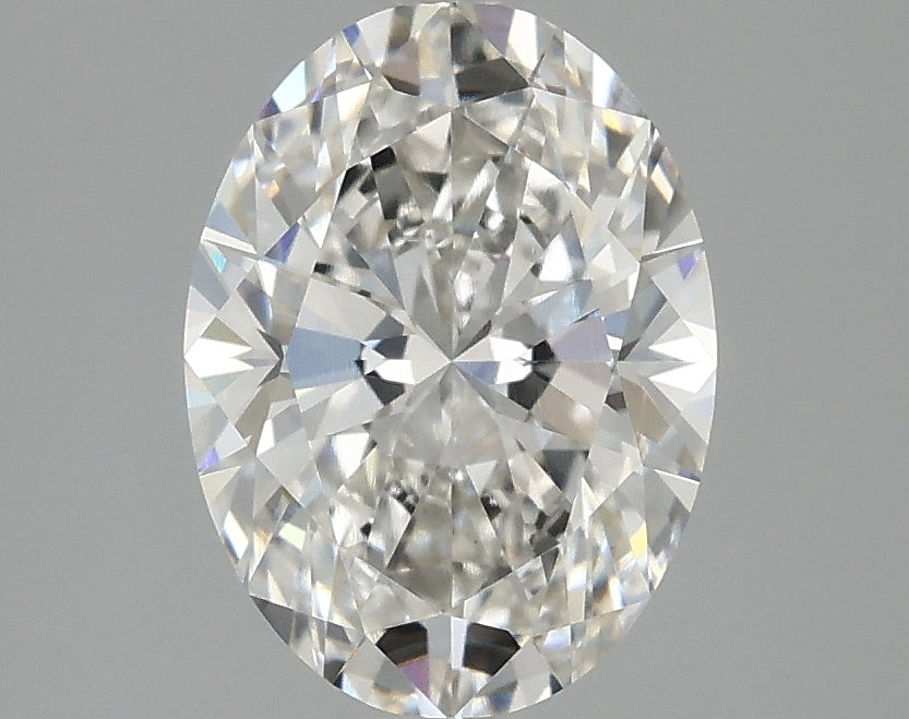 2.03 Carat Oval Cut Lab Grown Diamond, VVS2/F