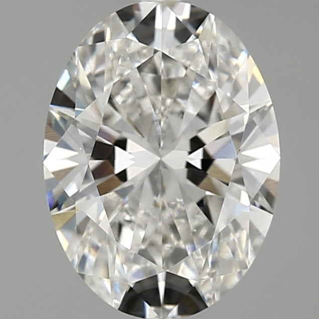 Diamante coltivato in laboratorio a taglio ovale da 2,03 carati, VVS2/F