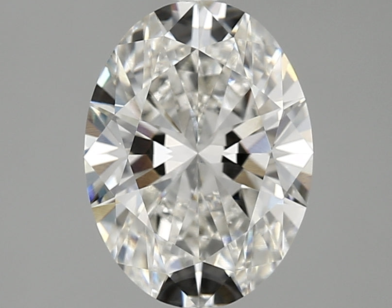 2.03 Carat Oval Cut Lab Grown Diamond, VVS2/F