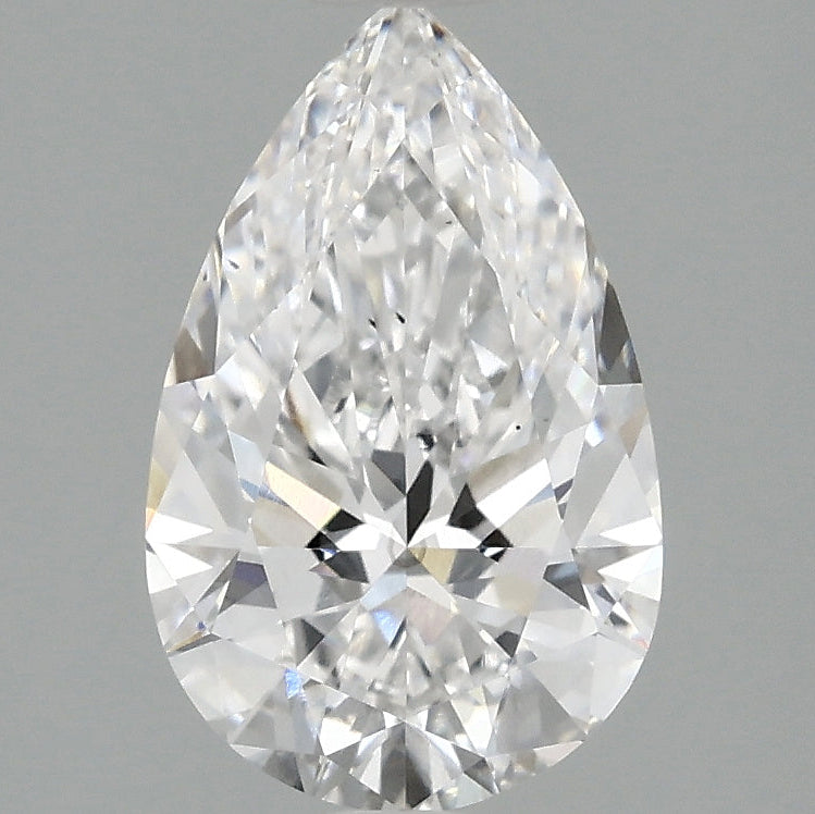 2,03 Karat birnenförmiger, im Labor gezüchteter Diamant VS2 D