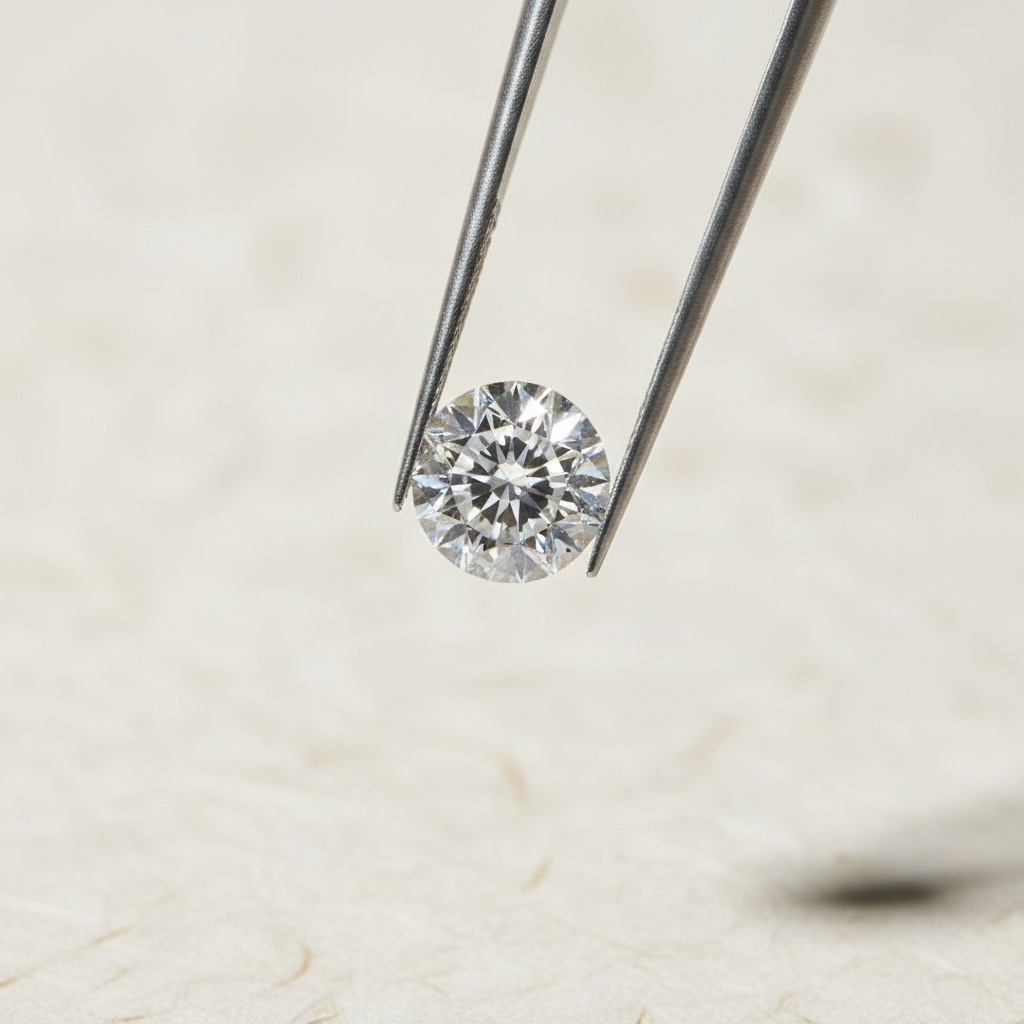 2,03 Karat portugiesischer, im Labor geschliffener Diamant, VVS2/E