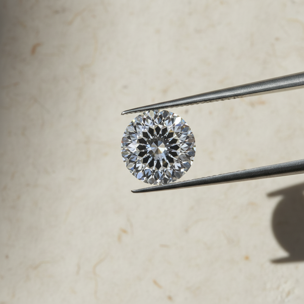 2.03 Carat Portuguese Cut Lab Grown Diamond, VVS2/E
