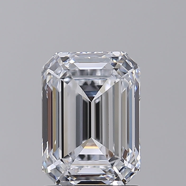 2.04 CT HPHT Lab Grown Emerald Cut Diamond, E IF, IGI Certified