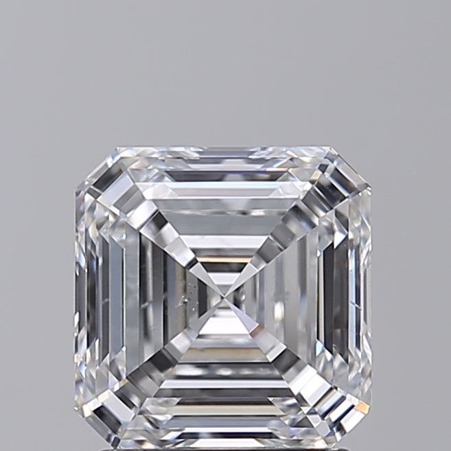 2.04 CT Square Emerald Cut Lab-Grown Diamond - IGI Certified, VS2, E Color