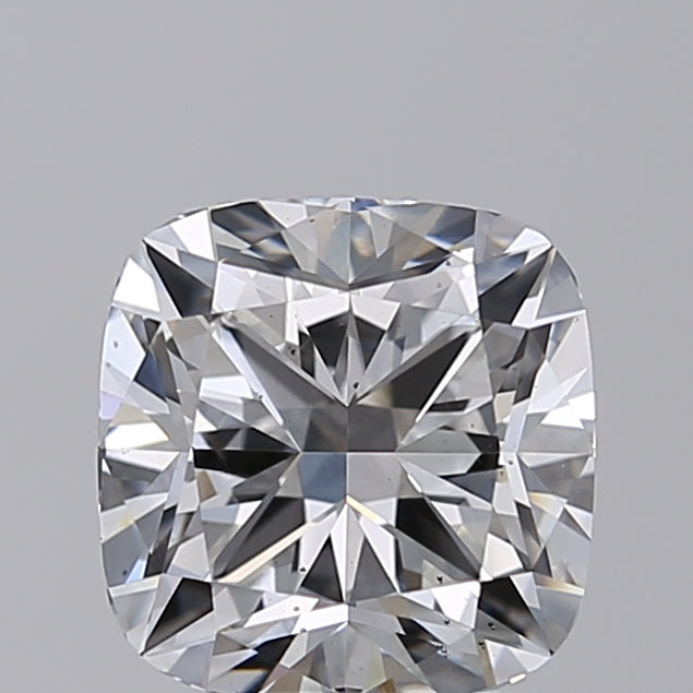 2.04 Carat Cushion Cut Lab Grown Diamond SI1 G