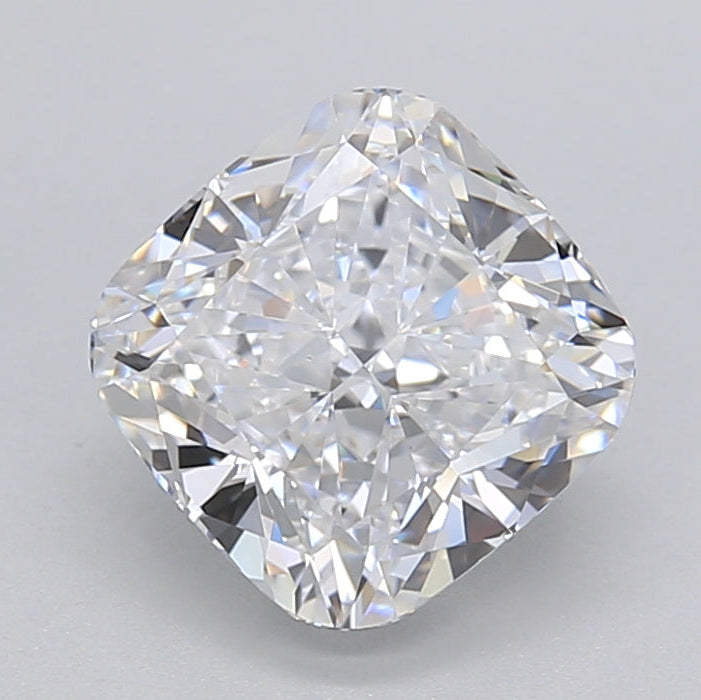 2.04 Carat Cushion Cut Lab Grown Diamond VS1 D