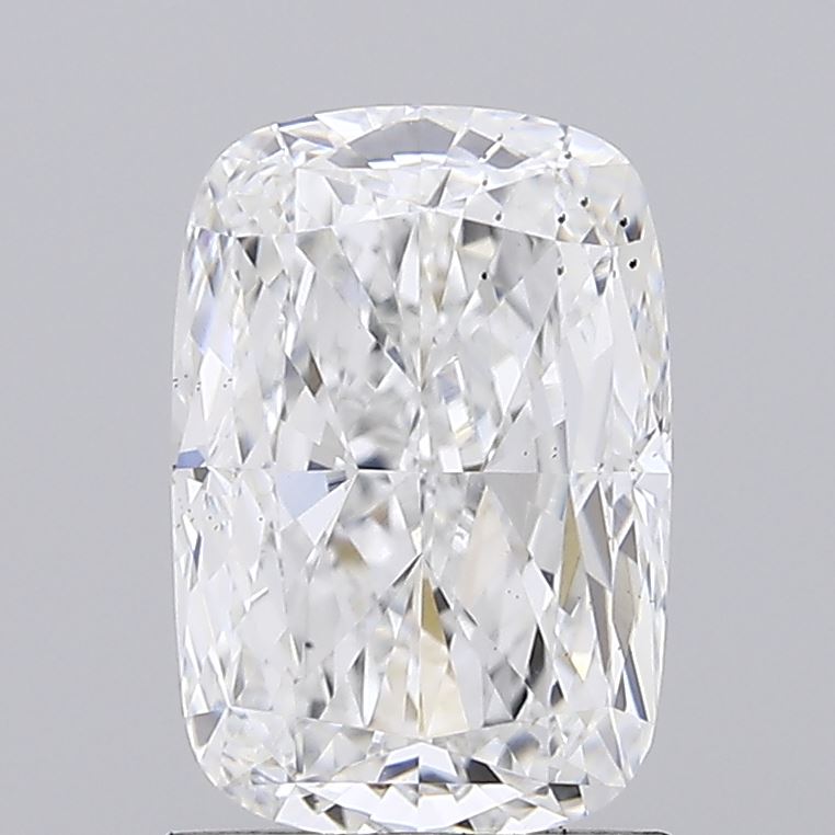2.04 Carat Cushion Cut Lab Grown Diamond VS2 E
