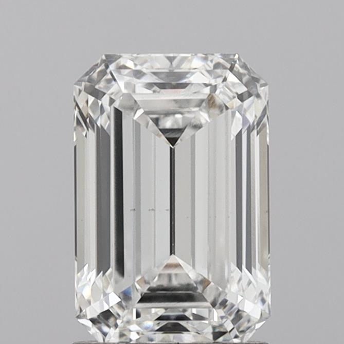 2.04 Carat Emerald Cut Lab Grown Diamond VS1 E