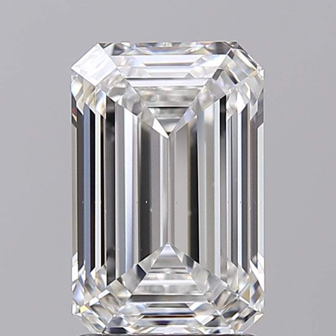2.04 Carat Emerald Lab Grown Diamond VS1 E
