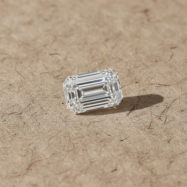 2,04 Karat Smaragd im Labor gezüchteter Diamant, VS1/F