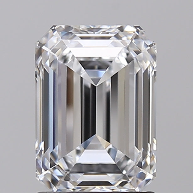 2.04 Carat Emerald Lab Grown Diamond VVS2 D