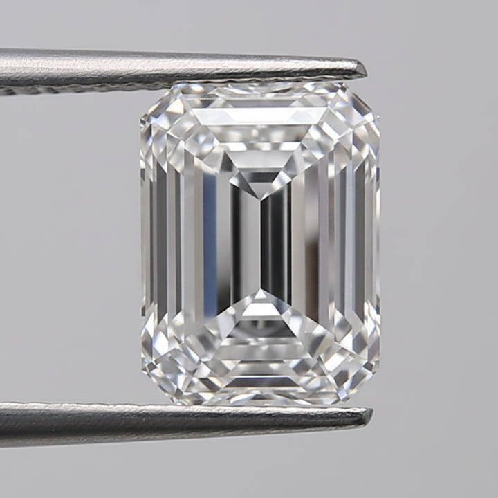 2.04 Carat Emerald Lab Grown Diamond, VVS2/D